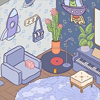 Cats in Cozy Rooms