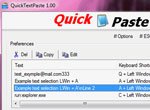 QuickTextPaste